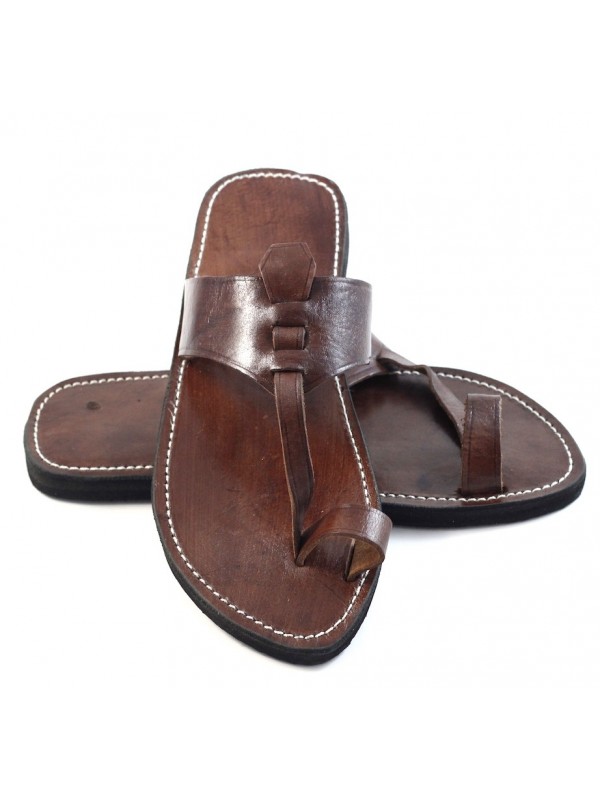 sandales cuir homme