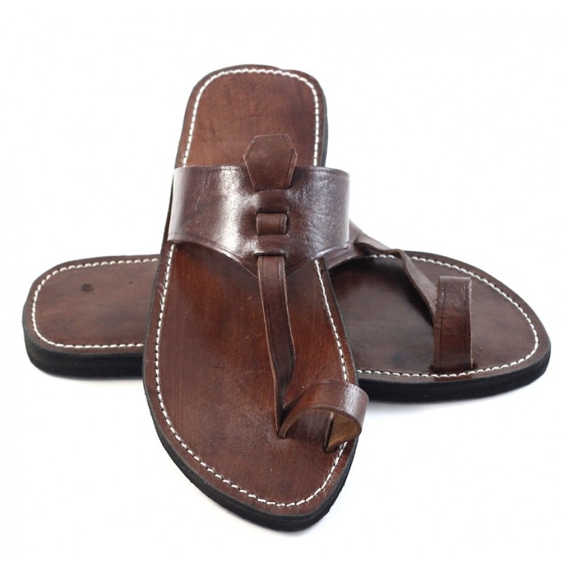 Sandales homme best sale en cuir